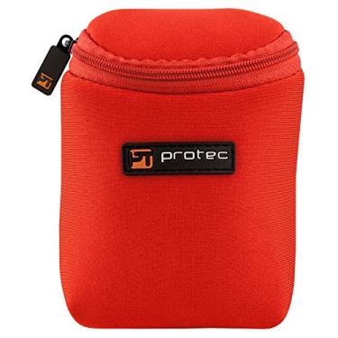 Imagem de Protec Trompete/Pequeno Latão Múltiplas (3 peças) Neoprene Bocal com Fecho de Zíper - Vermelho, Modelo N219RX