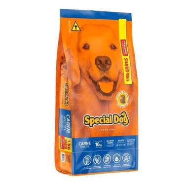 Imagem de Ração Special Dog Para Cães Adultos Sabor Carne 15Kg + 1Kg