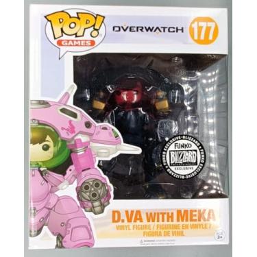 Imagem de Funko Pop! Vinyl Overwatch Carbon Fiber D.Va & MEKA Buddy Exclusive