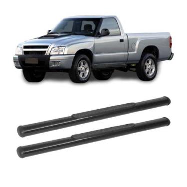 Imagem de Estribo S10 1996 a 2012 Cabine Simples Preto - CCF