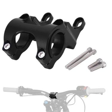 Imagem de IUVWISN Haste de montagem direta EBike 31,8 mm Braçadeira de guidão CNC para bicicleta suja elétrica Surron Sur Ron Light Bee X/S Segway X260 X160