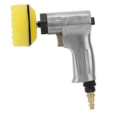 Imagem de Mini lixadeira de ângulo de ar de 7,6 cm, polidor de lixadeira pneumática profissional de 2000 RPM, com disco de esmerilha, para madeira, pedra, ferragens, artesanato, etc