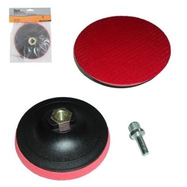 Imagem de Suporte para Disco de Lixa com tiras autocolantes e Adaptador M14 125m