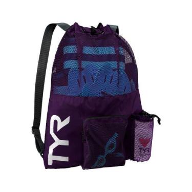 Imagem de Mochila Saco Drenante para Equipamento Natação TYR Mummy 40L, Lbmmb3_5