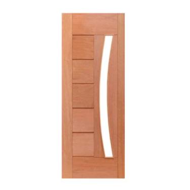 Imagem de Porta de Madeira BBB Arco p/Vidro Maciça Cedro Arana Casmavi, 92cm x 2