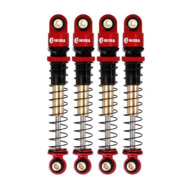 Imagem de Amortecedores de Alumínio INJORA 43mm para SCX24 AXI90081 1/24
