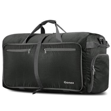 Imagem de Mochila de Viagem Gonex 40L - Repelente à Água - Nylon Cinza