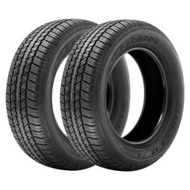 Imagem de Jogo 2 Pneus Bridgestone Aro 17 Dueler H/T 684 II Ecopia 255/65R17 110