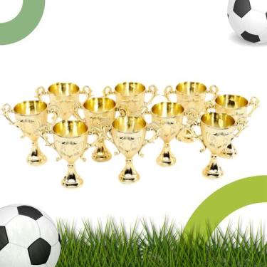 Imagem de Troféu Mini para Decoração Lembrancinhas, Futebol, Taça, Campeão 50 un