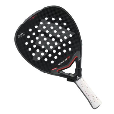 Imagem de Raquete De Padel Adidas Metalbone Hrd+ 3.4 Preta Cinza e Vermelha 