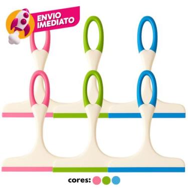 Imagem de Rodinho Pia Cozinha Bancada Mini Rodo Plástico Seca Vidros E Superfíci