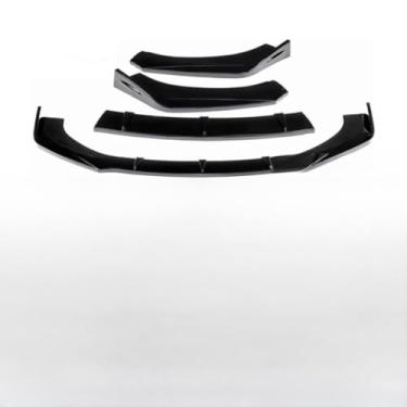 Imagem de Capa protetora de para-choque dianteiro para carro, capa protetora para avental, kit de carroceria para golfe 7 acessórios de carro (aparência de carbono)