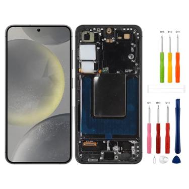 Imagem de 【Versão dos EUA】 Substituição de tela digital TFT compatível com Galaxy SM-S921B SM-S921W SM-S921U Display LCD Touch Screen Digitalizador Assembléia com ferramentas de reparo - (sem impressão digital)