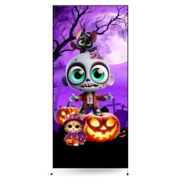 Imagem de Painel Romano Lateral 0,90mx 2,20m Halloween - Fadrix, PLHAL0023