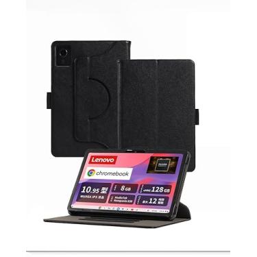 Imagem de Capa compatível com Lenovo Chromebook Duet Gen 9 2024 27.8 cm Tablet Duet EDU G2 Capa protetora Duet 11 (11M889) pode ser usada com design de slot de teclado e caneta