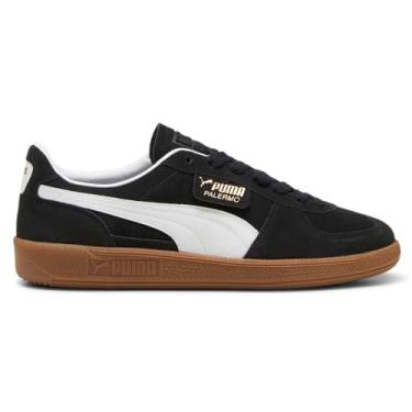 Imagem de PUMA Tênis masculino Palermo, Preto/branco, 41