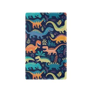 Imagem de SEHANY Capa de placa de parede com interruptor de luz engraçada de dinossauro, tamanho padrão e à prova de calor, placas decorativas para decoração de escritório doméstico (11,5 cm x 7 cm)