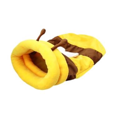 Imagem de Bothyi Cama para Gatos em Formato de Pote de Mel, Macia e Espessa, Cama para Animais de Estimação, Macia, para Gatos Pequenos, Casinha Quente, Confortável, Sem Almofada