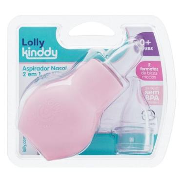 Imagem de Aspirador Nasal 2 em 1 Lolly Kinddy, Rosa