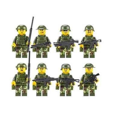 Imagem de Bonecos Humanoides Miniaturas, Blocos De Montar De Soldados, Personage