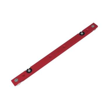 Imagem de Barra Guia Deslizante De Alumínio Para Marcenaria Com Calha T E Medido