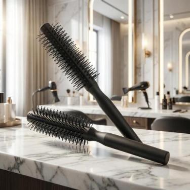 Imagem de Escova Redonda Profissional 12mm Cabelo Anti Estática - Congratulation