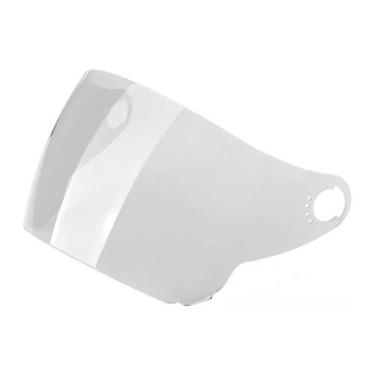 Imagem de Viseira Capacete EBF Thunder Open Anti-Risco Cristal / Fumê - Poliviso