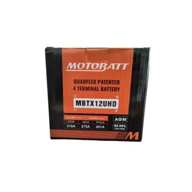 Imagem de Bateria Motobatt Mbtx12uhd Harley Sportster 883 1200 Ytx14lbs