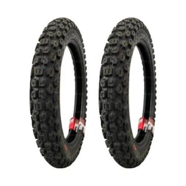 Imagem de Par Pneu Moto 90 90 R19 e 4.60R17 K270 TRAIL ON OFF Kenda