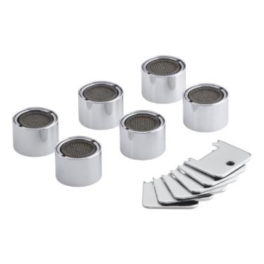 Imagem de Kohler K-18031-CP 55/64 polegadas Feminino 2.0 GPM Resistente ao Vandal Aerador Cromo Polido (pacote com 6)