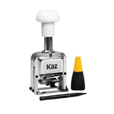 Imagem de Carimbo Numerador Automatico Sequencial 6 Digitos 12 Repetic