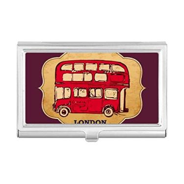 Imagem de Carimbo de Londres do Reino Unido com porta-cartões e carteira de bolso