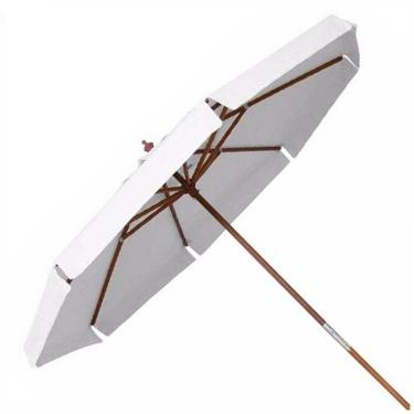 Imagem de Ombrelone Positano Bagum 2,4M Branco Bel Fix 240801