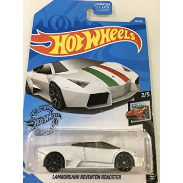 Imagem de DieCast Hot Wheels Lamborghinis Reventon Roadster (White), HW Roadsters 2/5