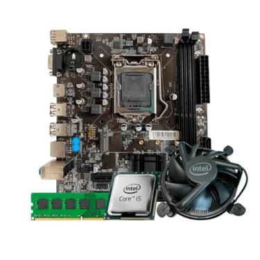 Imagem de Kit Processador i5 + Placa Mae H61 1155 + 16GB DDR3 1600MHz