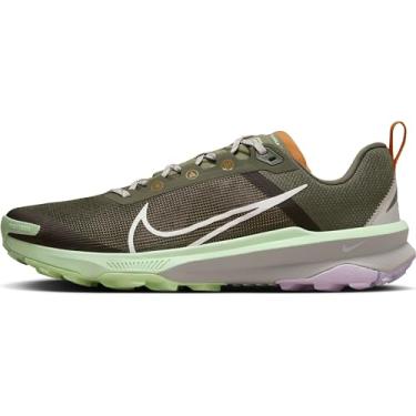 Imagem de Nike Tênis de corrida masculino Kiger 9 (DR2693-201, verde-oliva/oliva neutra/flor lilás/branco cume), Oliva média/oliva neutra/flor lilás/branco cume, 44