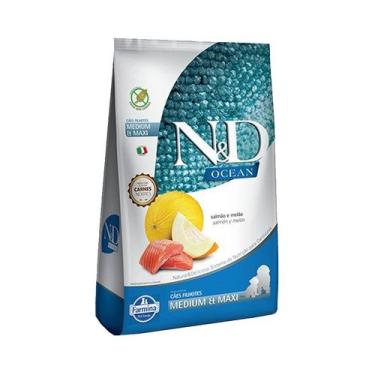 Imagem de Ração N&D Ocean para Cães Filhotes de Porte Médio e Grande Sabor Salmã