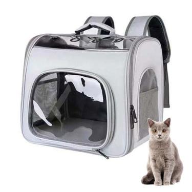 Imagem de Mochila Transporte Cao Pet Gato Cachorro Animal de Estimaçao Pequeno P
