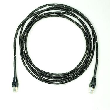 Imagem de Cabo de Rede Ethernet CAT6 Revestido em Tecido Colorido - 3 Metros - I