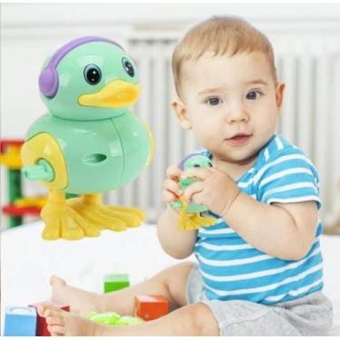 Imagem de Pato com Fone de Ouvido Pula Pula a Corda Brinquedos Infantil Crianças