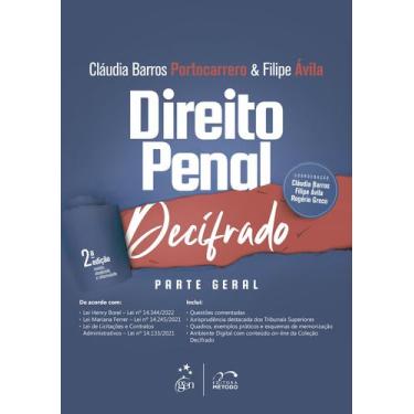 Imagem de Livro - Coleção Decifrado - Direito Penal Decifrado - Parte Geral - 2ª