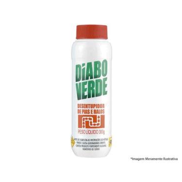 Imagem de Desentupidor Pia/Ralo Diabo Verde 300G