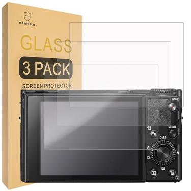Imagem de Mr.Shield [Pacote com 3] Protetor de tela para câmera digital Sony RX100 VII DSC-RX100M7 [vidro temperado] [vidro japonês com dureza 9H] protetor de tela com substituição vitalícia
