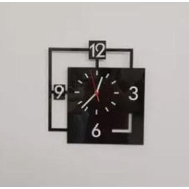 Imagem de Relógio Acrílico Moderno Traços Sala Quarto Escritório Atual - AGV Cri
