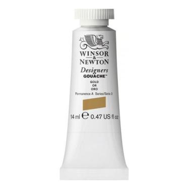Imagem de Guache Winsor Newton Designers 14ml S3 283 Gold - Winsor & Newton