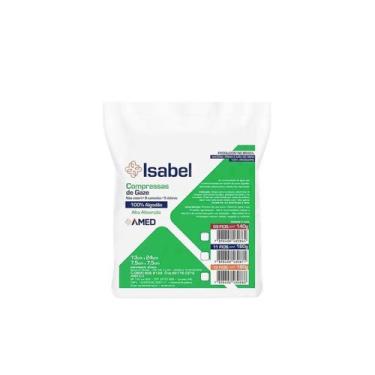 Imagem de Compressa Gaze 7,5X7,5 C/300 09F Isabel - American Medical
