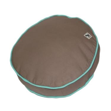 Imagem de Molly Mutt Capa de edredom Petite Dog - redonda - estampa de cavalos selvagens - mede 51 x 10 cm - 100% algodão - durável - respirável - sustentável - lavável na máquina - capa de cama para cachorro -