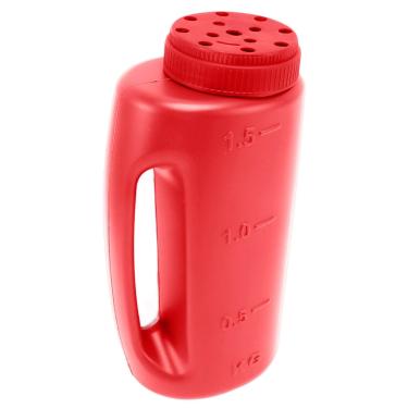 Imagem de Uso Universal Durável do Propagador de Sal da Semente da Grama do Propagador Handheld do Adubo (Vermelho)