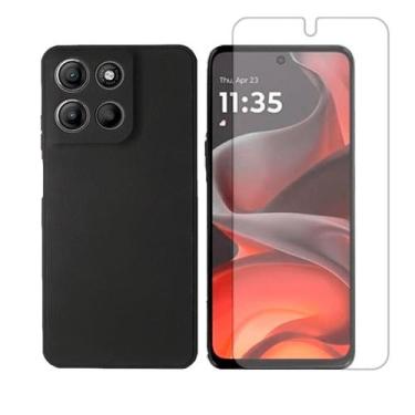 Imagem de Capa Anti Impacto Para Motorola Moto G15 + Pelicula Hidrogel - GR Glob