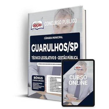 Imagem de Apostila Câmara de Guarulhos - SP - Técnico Legislativo B - Gestão Púb